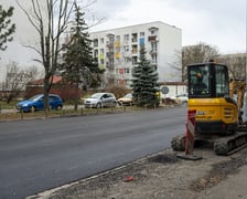 Ulica Bezpieczna w przedostatni dzień remontu